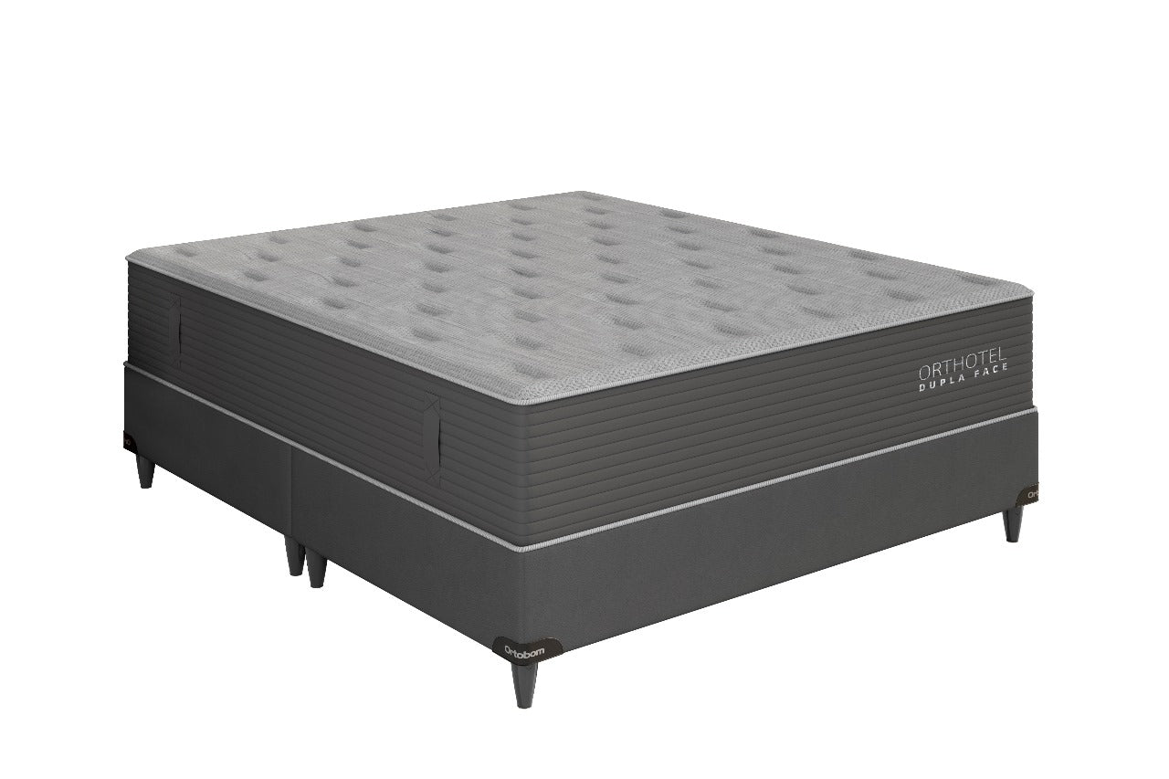 Colchão Ortobom Orthotel Dupla Face | Solteiro, Casal e Queen | Molas Ensacadas e Espuma Extra Firme