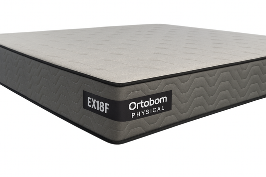Colchão Ortobom Physical EX18F | Solteiro ou Casal | Conforto e Firmeza